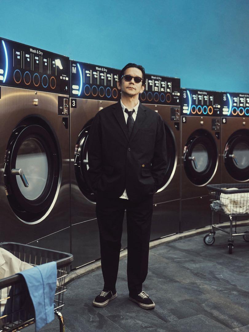 beams Dickies x TRIPSTER suit black  L