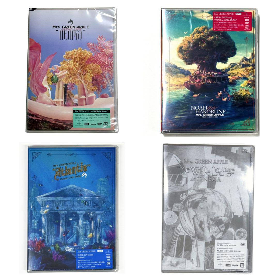Mrs.GREEN APPLE DVD 通常盤 4点 - メルカリ
