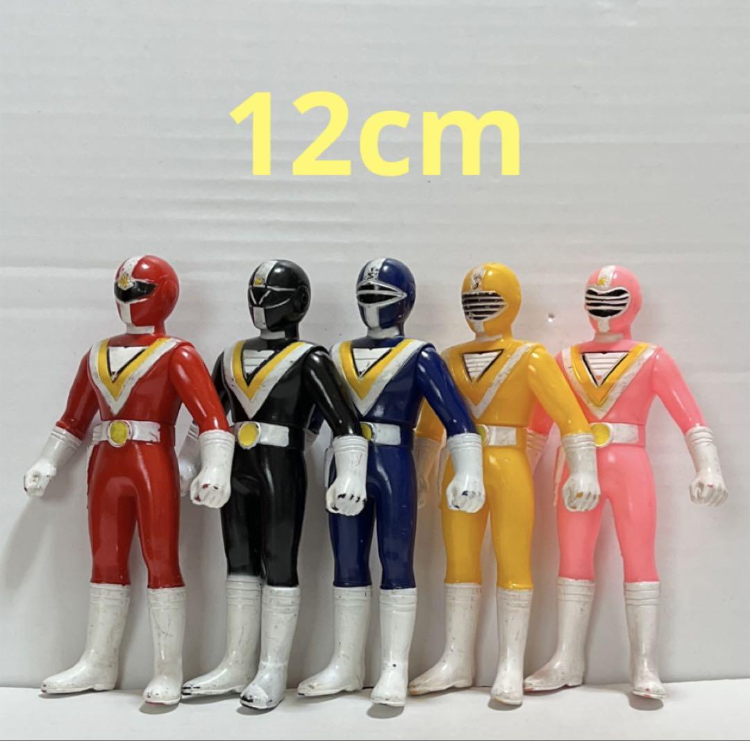 2☆ファイブマン ソフビ 5体セット☆ - メルカリ