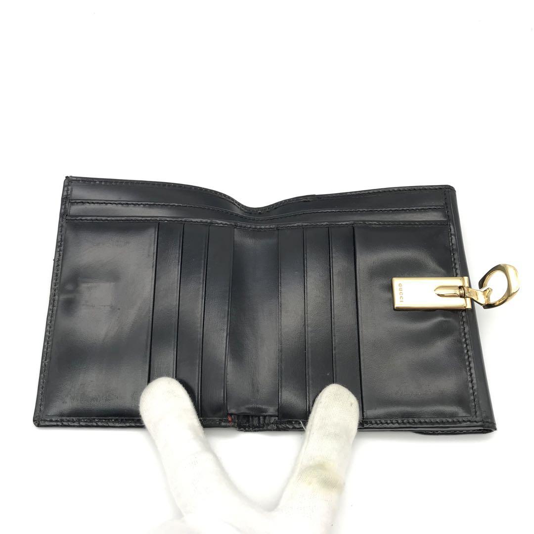 格安新品  正規品 良品 オールドグッチ グッチ財布 グッチ折り財布 グッチ 小物