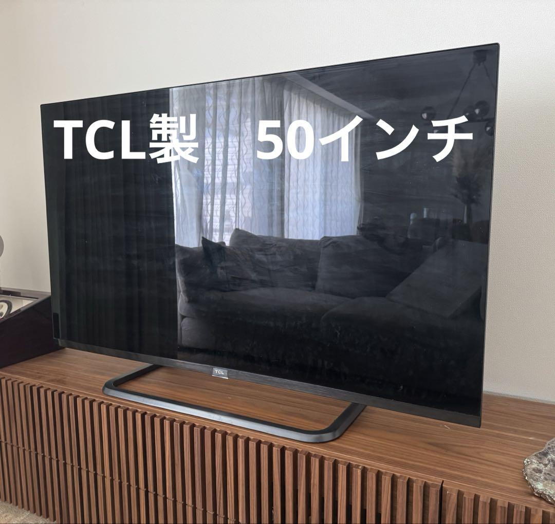 4Kテレビ　50インチ　TCL製