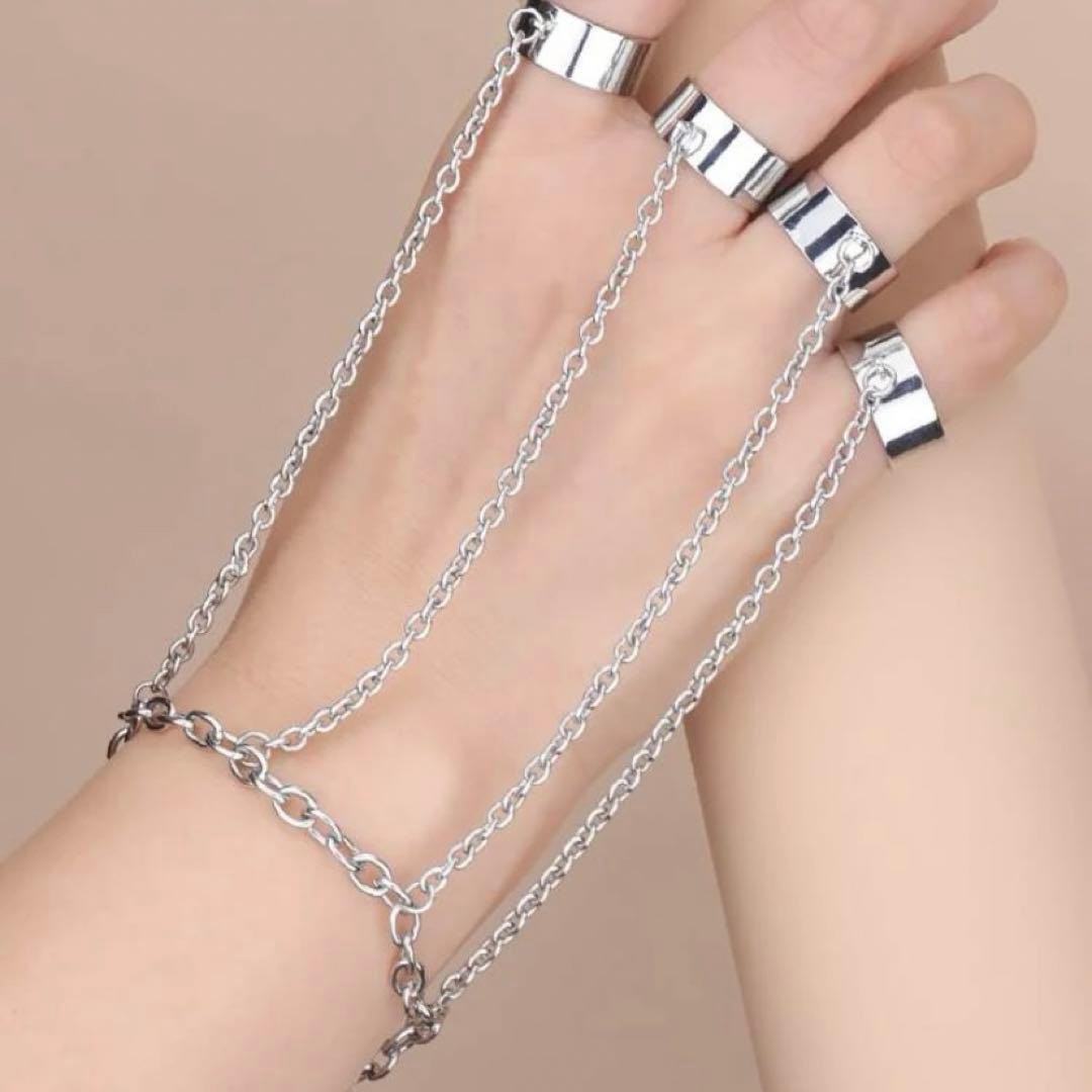 オンライン限定商品】【オンライン限定商品】リング付きブレスレット