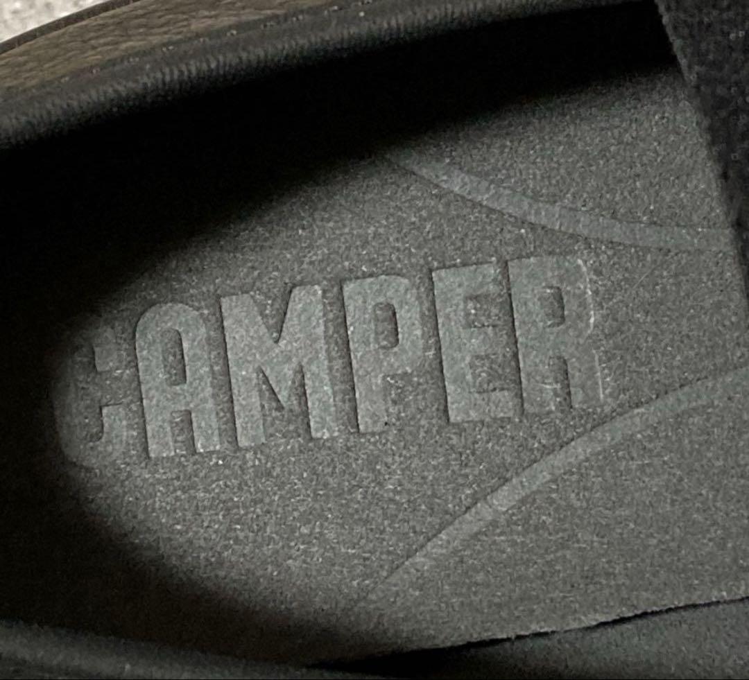 カンペール CAMPER (36) レザーストラップパンプス 黒