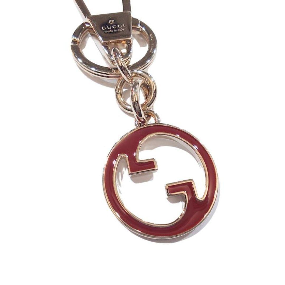 GUCCI グッチ ブロンディ キーチェーン ロッソ 赤 818798 送料無料