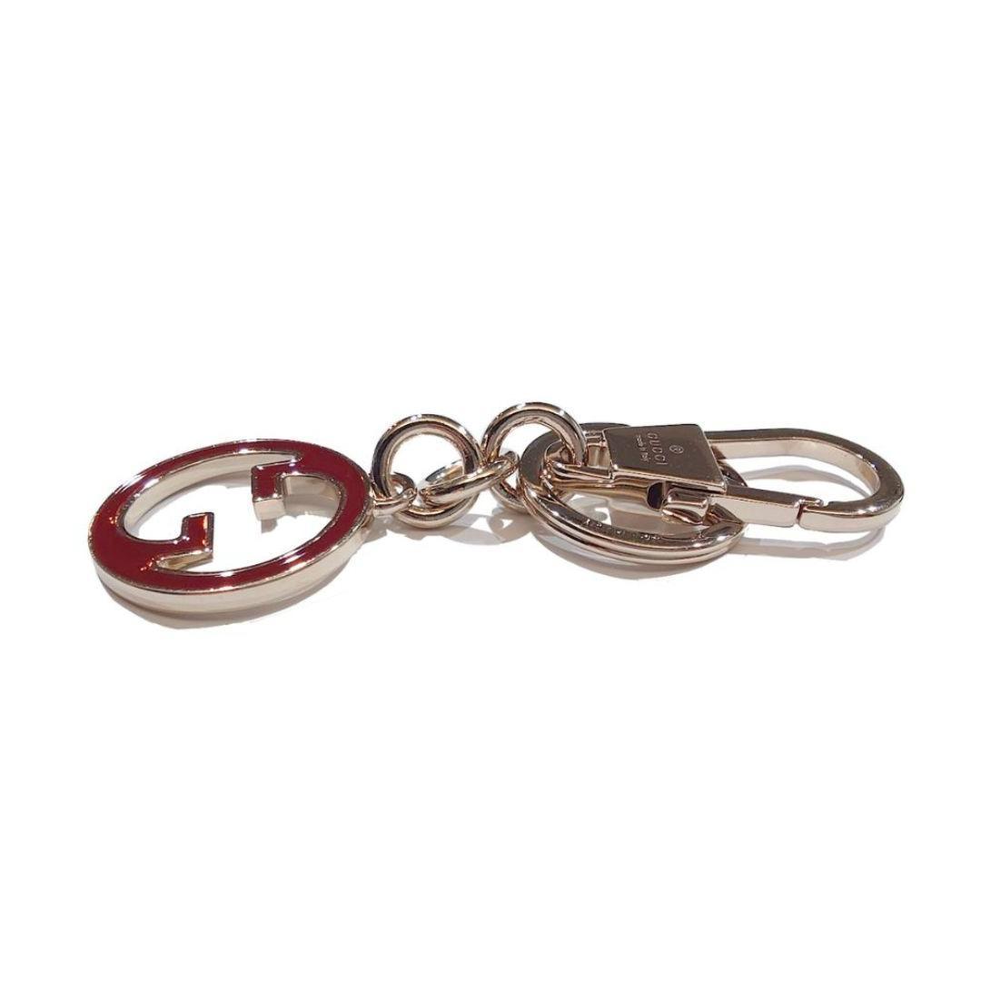 GUCCI グッチ ブロンディ キーチェーン ロッソ 赤 818798 送料無料