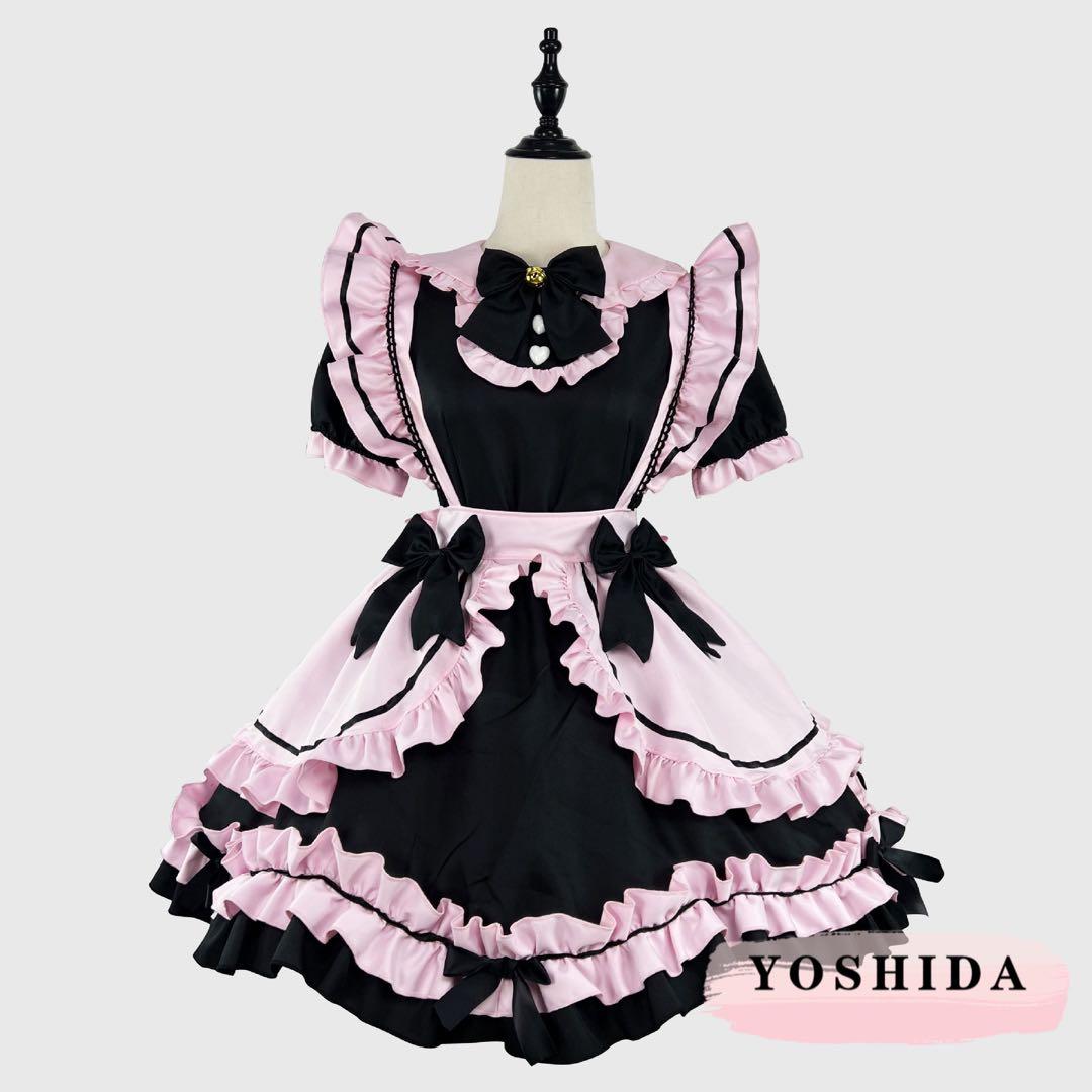 1285❤️ロリータワンピースコスプレコスチュームメイド服イベントレディース服❤️M