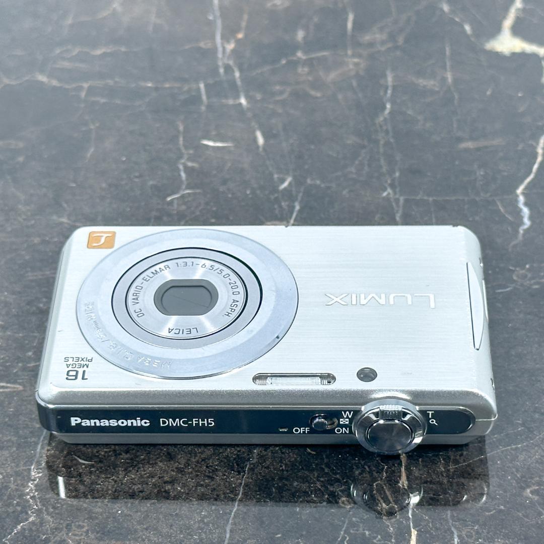 【美品】Panasonic LUMIX DMC-FH5　シルバー②