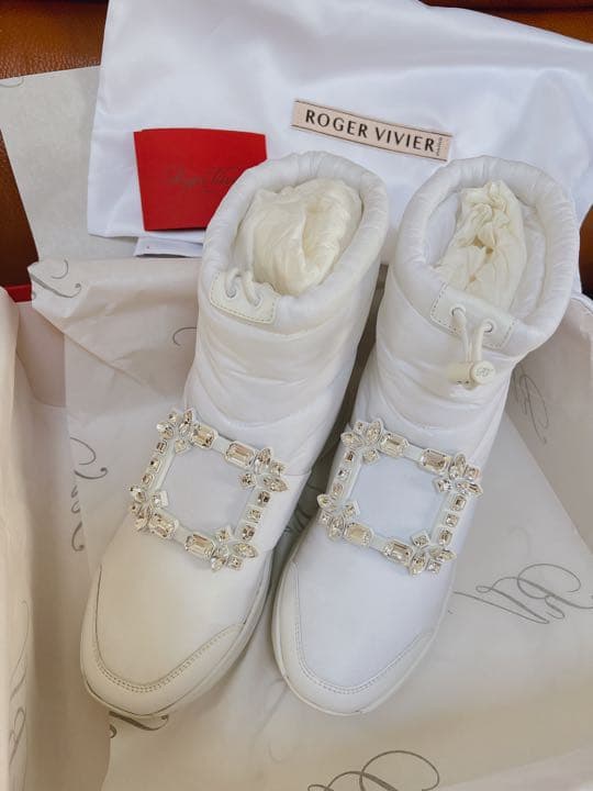 新品/37 ロジェ ヴィヴィエ ヴィヴ ラン ヴィヴラン スノーブーツ