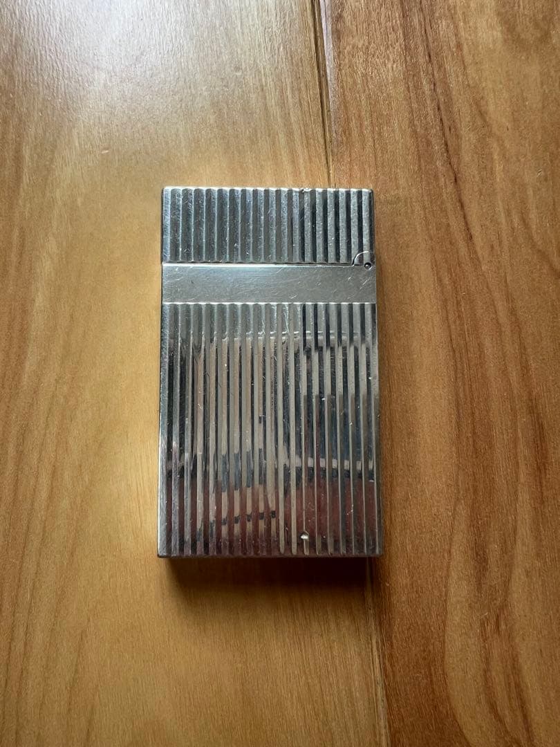 S.T. Dupont シルバー ライター本体 ライン2 ダブルバーナー S.T. Dupont シルバー ライター本体 ライン2 ダブルバーナー