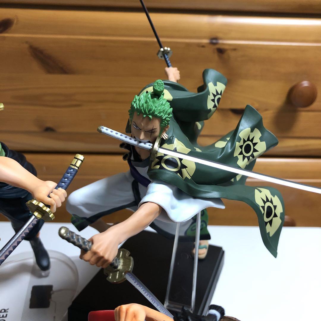 ワンピース フィギュア一番くじ ルフィ ゾロ トラファルガーロー