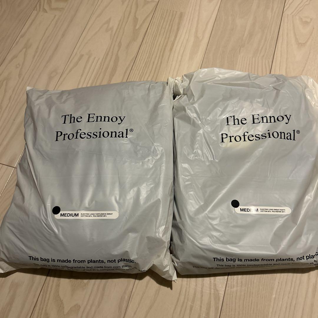 ennoy タートルネックスウェット