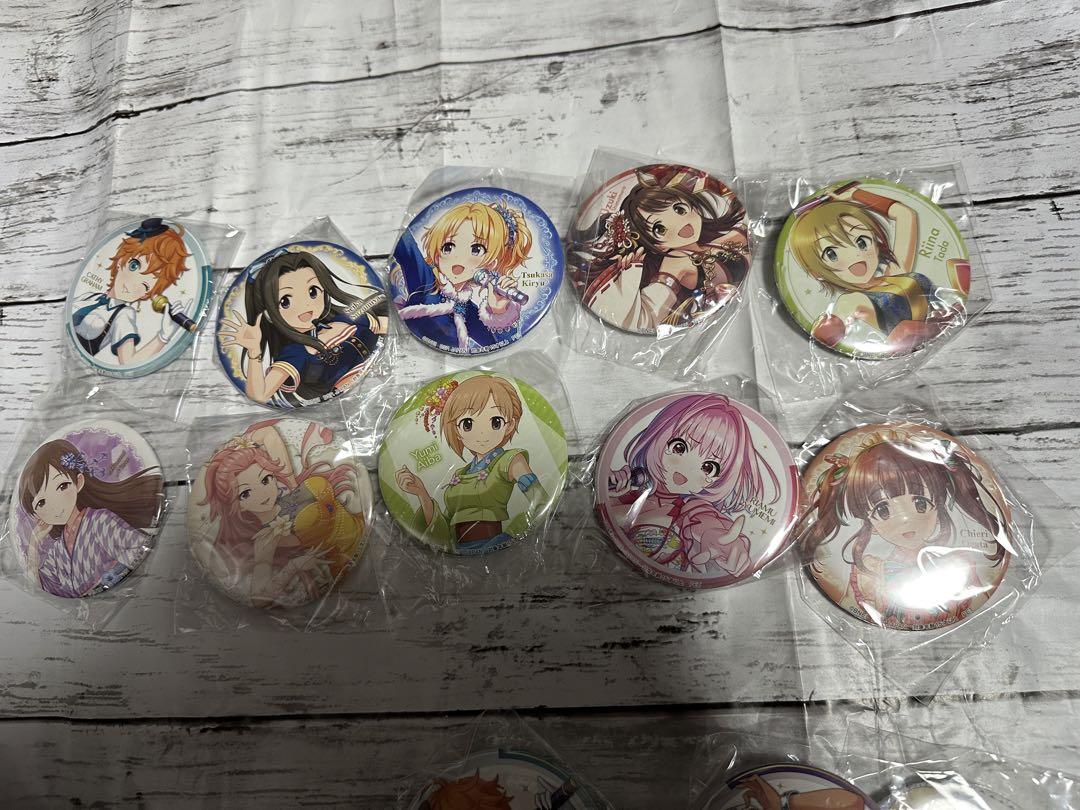 アイドルマスター　シンデレラガールズ　缶バッジセット　セガ