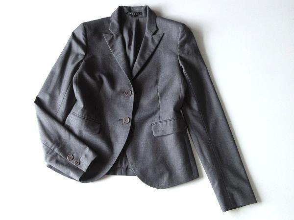 【在庫処分大特価!!】 セオリー ストレッチウールサキソニー 2Bテーラードジャケット ジャケット・アウター