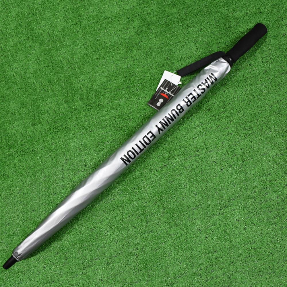マスターバニーエディション ゴルフ傘【シルバー/ブラック】新品！