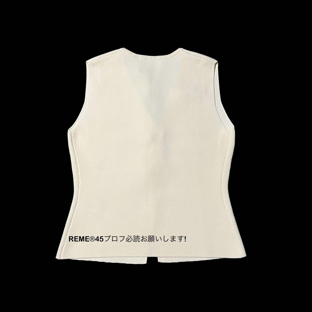 ZARA 未使用 プレーンニット ゴールドボタンベスト Ssize｜Yahoo