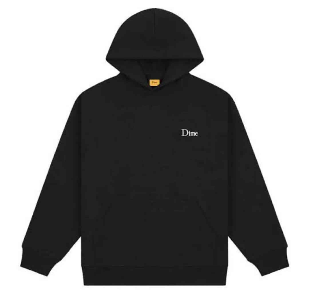美品 Dime パーカー 黒 XL トップス