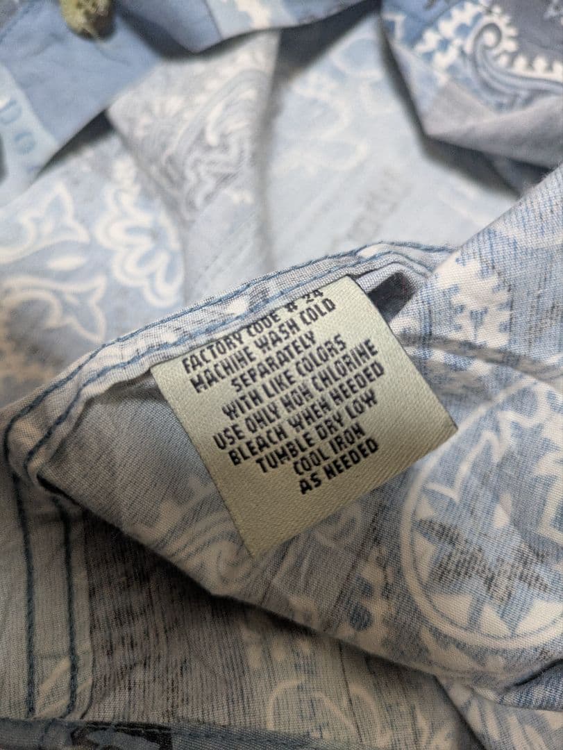 SnoopDogg　バンダナ柄シャツ　スヌープドッグ　総柄