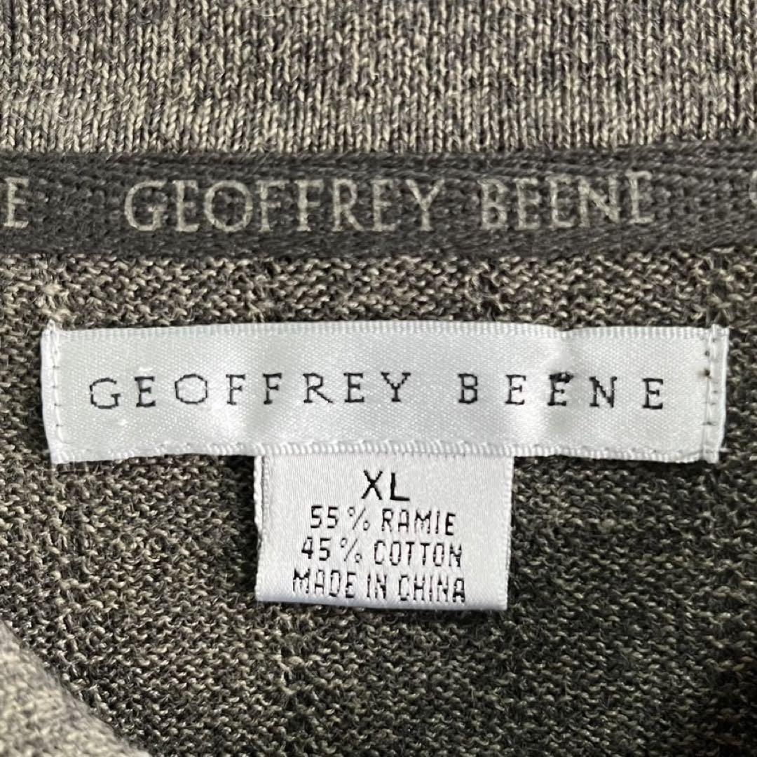 激安通販特集！ ポロ ニット BEENE GEOFFREY 90s シャツ ラミー XL トップス