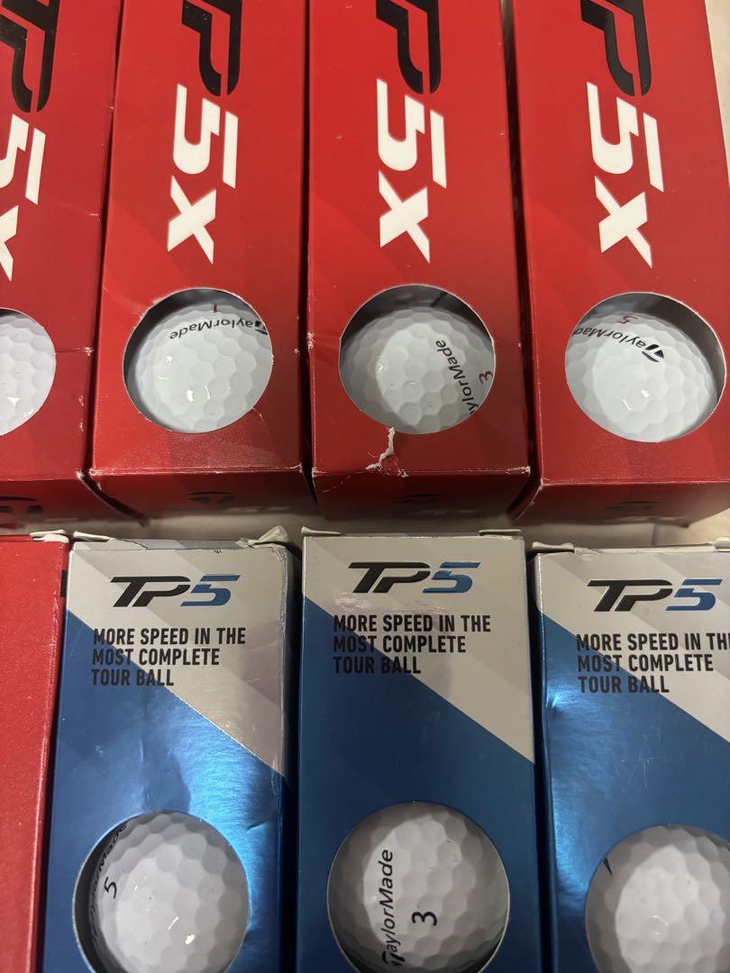 TaylorMade TP5X ゴルフボール 15個とTP5ゴルフボール9個