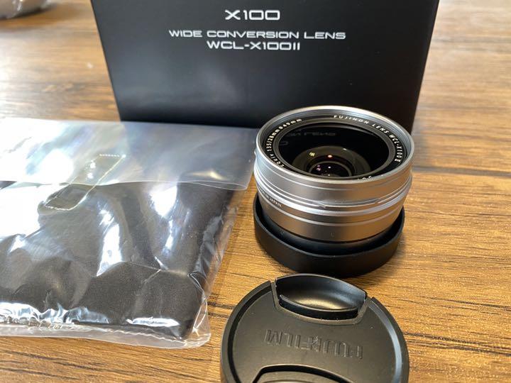 0円 商品追加値下げ在庫復活 WCL-X100 Ⅱ ワイドコンバージョンレンズ シルバー X100V使用可