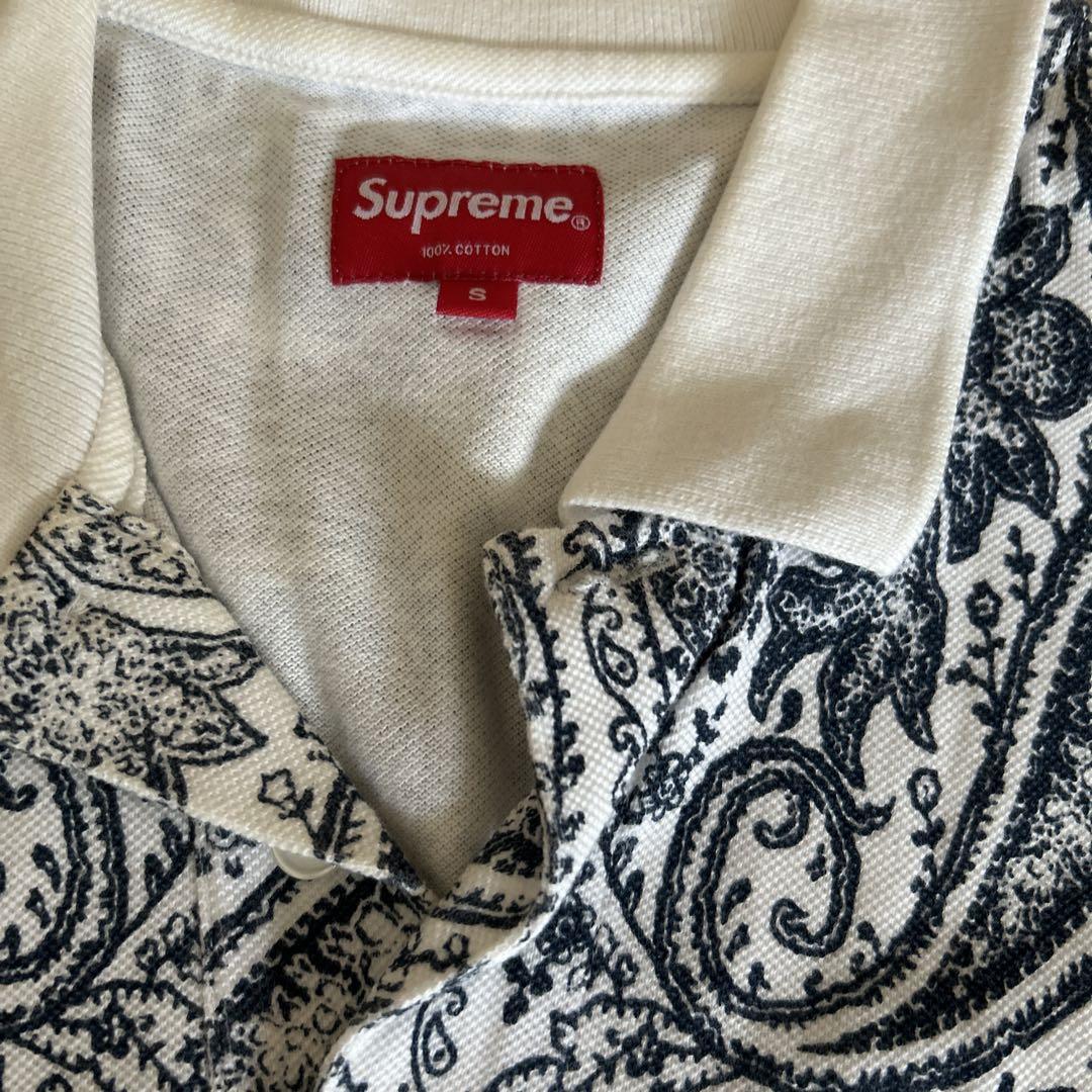 supreme ペイズリー　シャツ