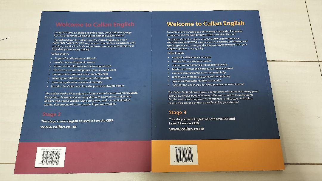 Callan Method 2 & 3 & 4 third Edition 語学・辞書・学習参考書