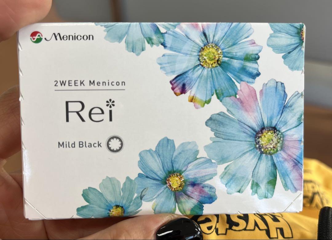 Menicon Rei 2WEEK BLACK 空箱