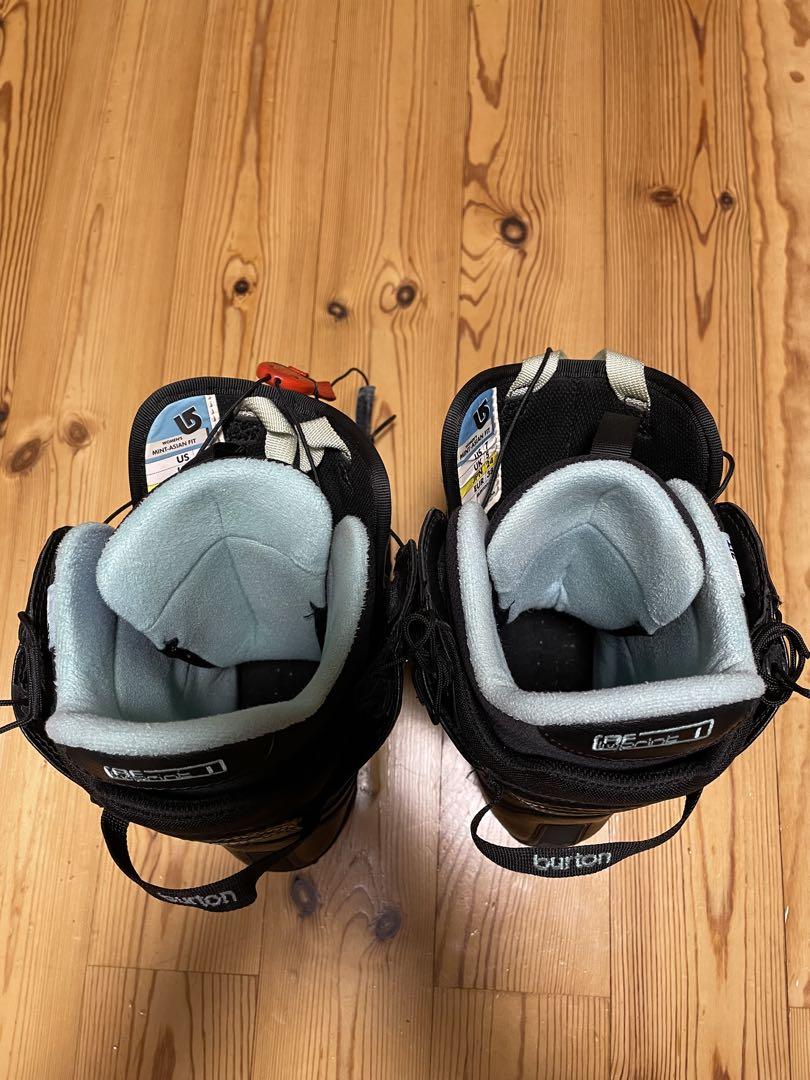 Burton スノーボードブーツ 女性用 ブラック/ミント　JPN24cm