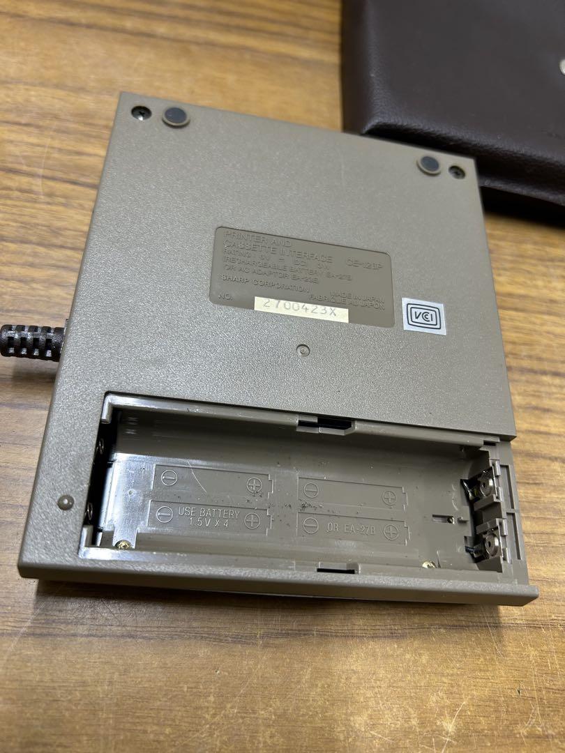 SHARP PC-G801 CE-126P ポケットコンピュータ　ポケコン