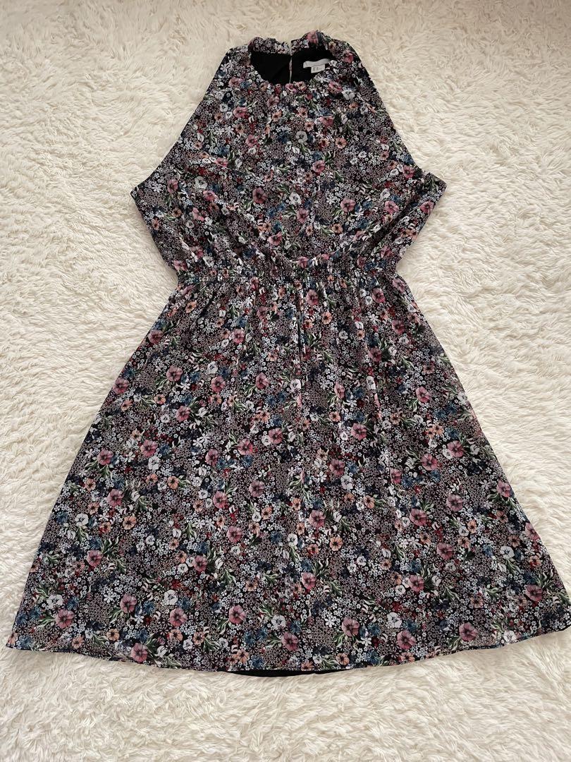 メル27900 ZARAワンピース ZARA - ZARA ドットプリントワンピースの通販 by るる's shop
