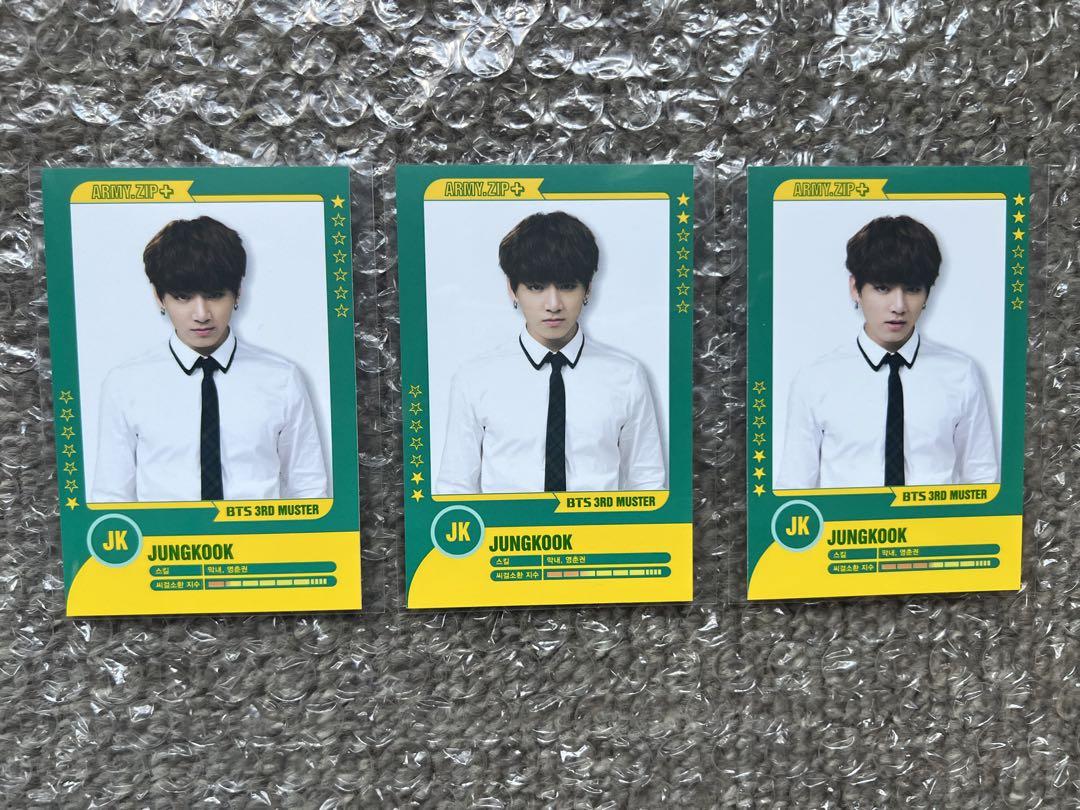 楽天 BTS 防弾少年団 3rd muster プレイヤーカードΩ K-POP・アジア