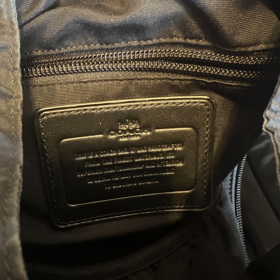 coach バックパック　リュック　迷彩