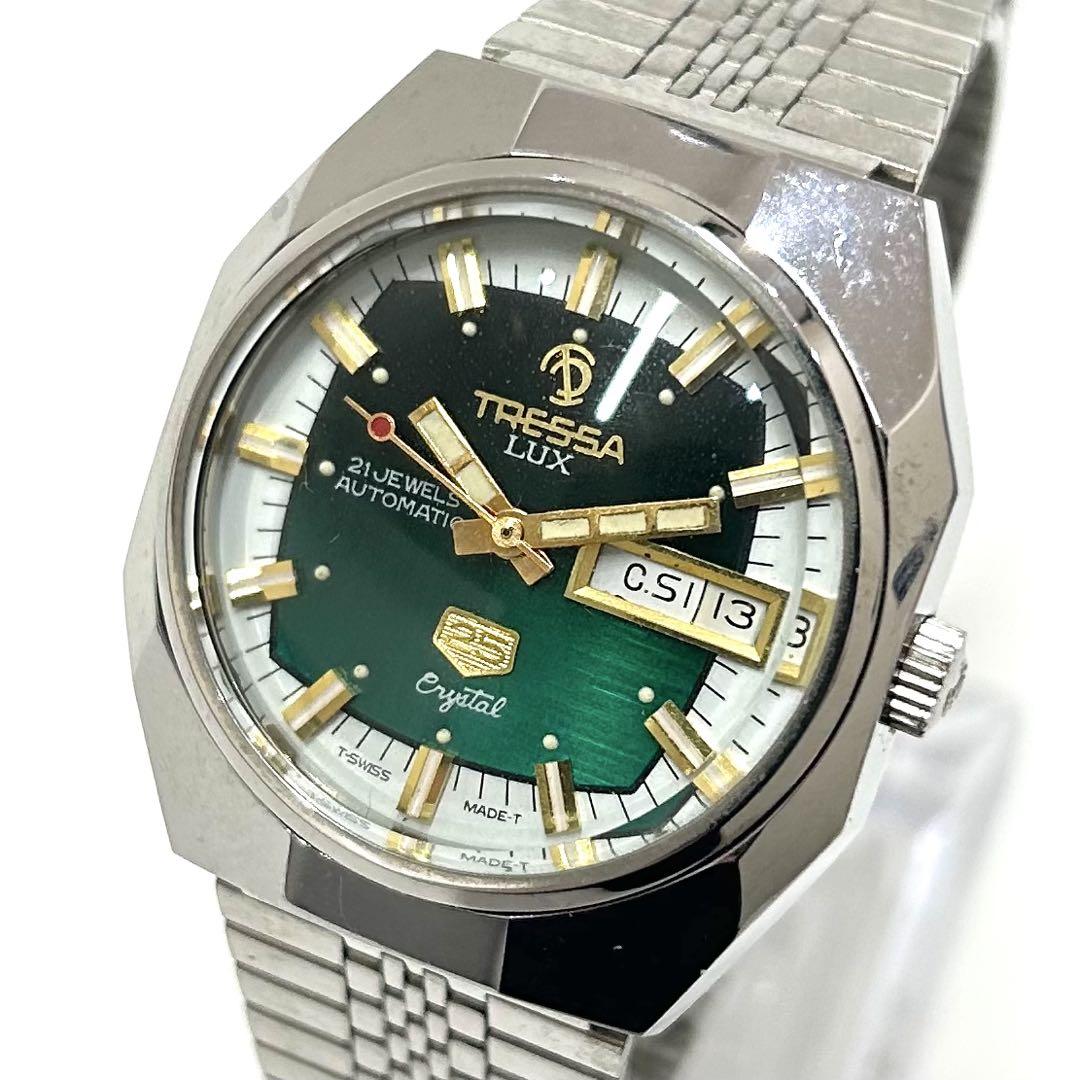 TRESSA LUX 25 クリスタル 21石 AT デイデイト トレッサ
