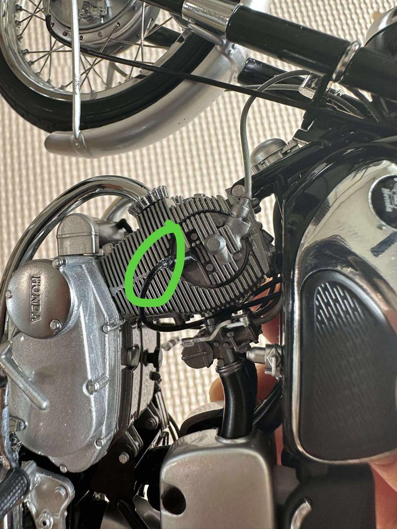 EBBRO HONDA CB72 1/10スケールジャンク
