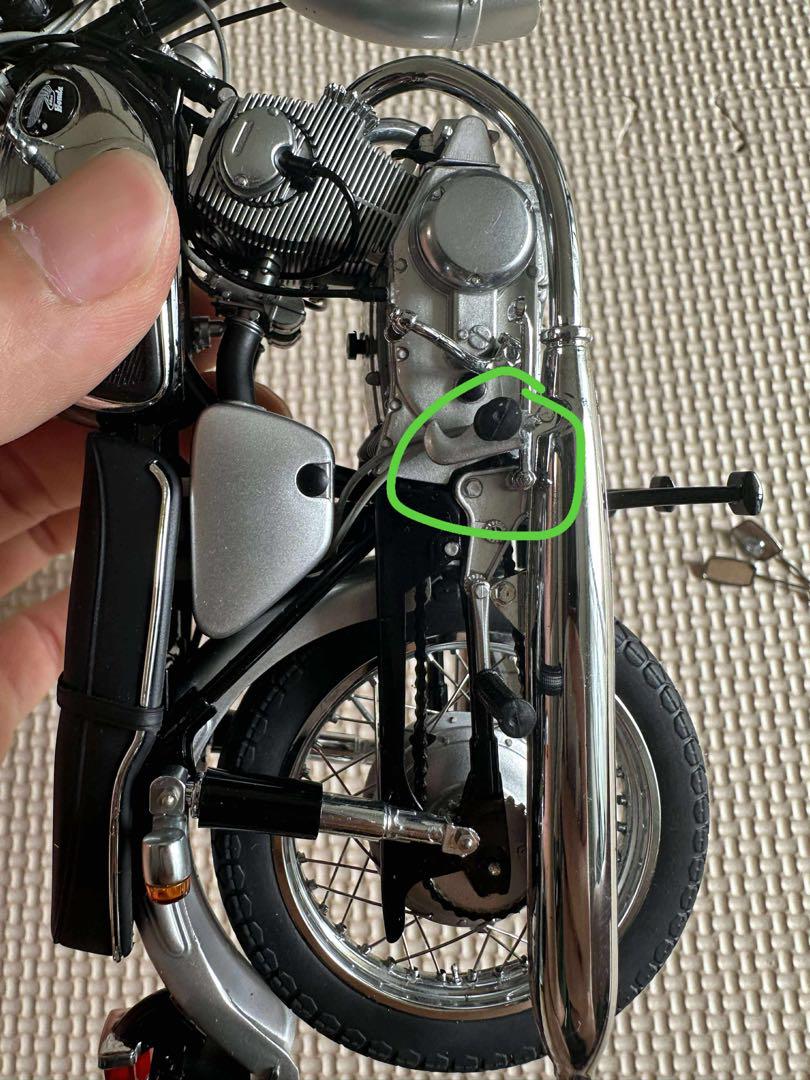 EBBRO HONDA CB72 1/10スケールジャンク