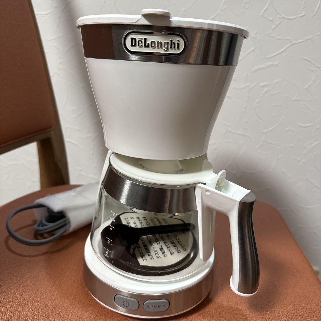 デロンギ コーヒーメーカー　トゥルーホワイト