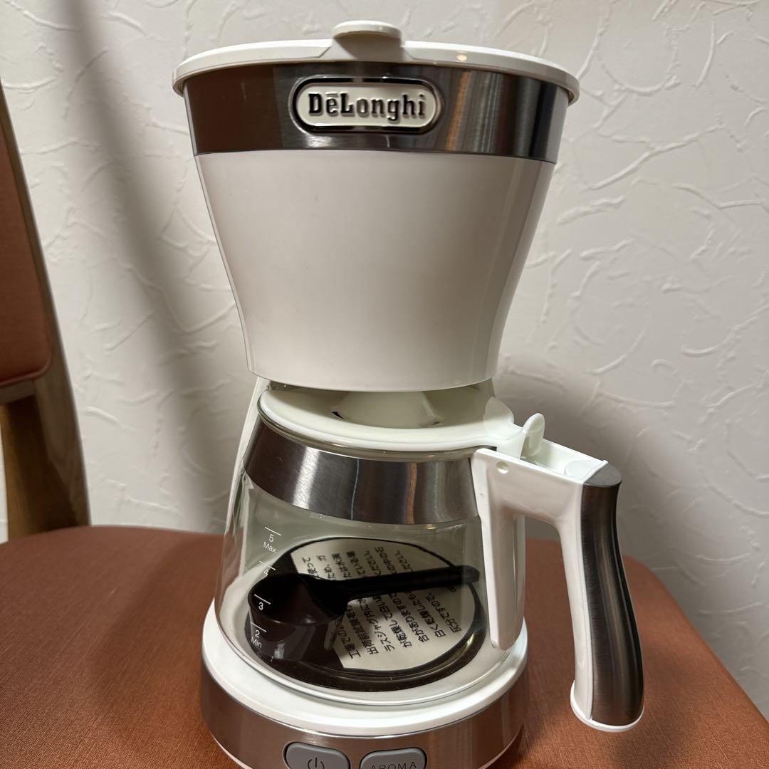 デロンギ コーヒーメーカー　トゥルーホワイト