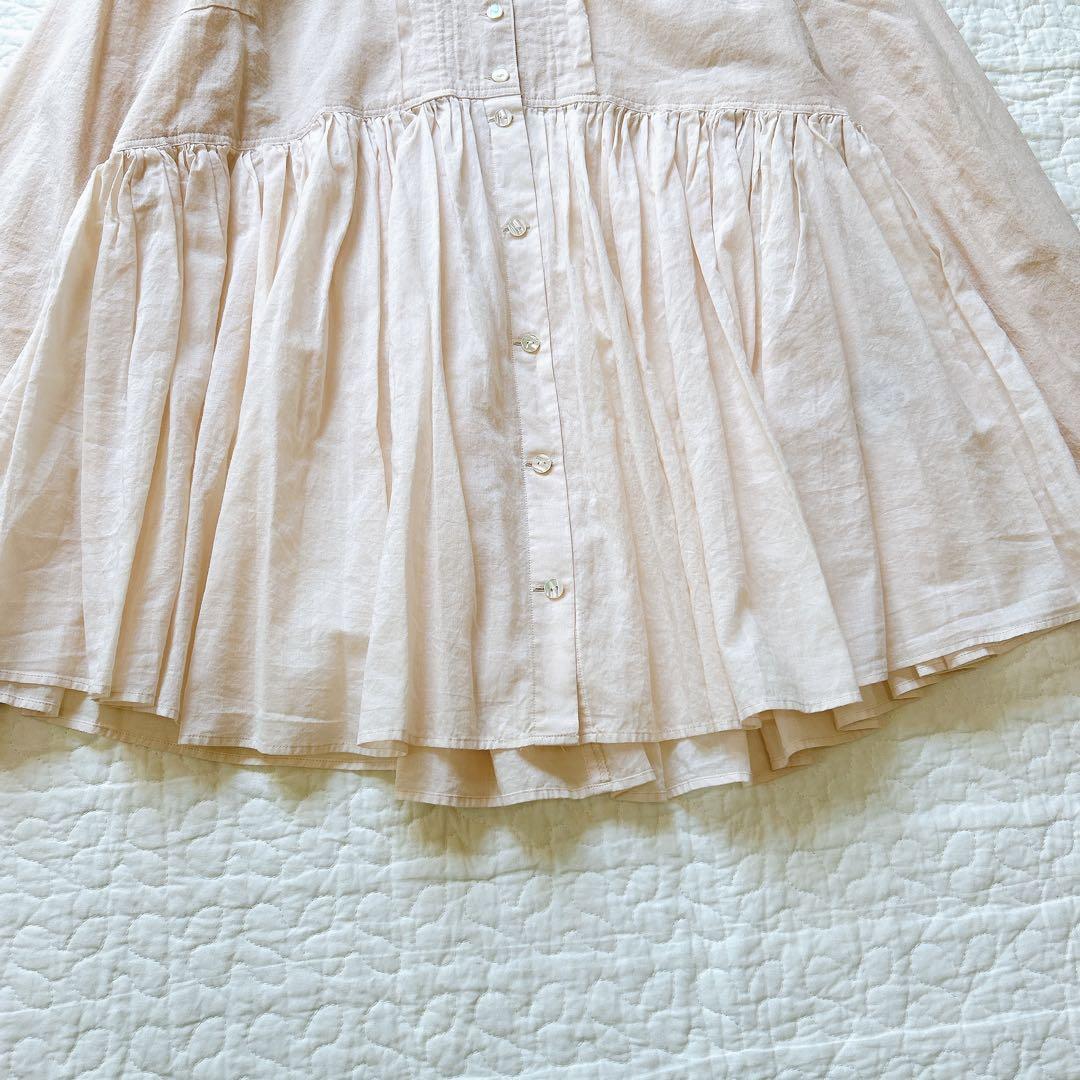 美品 ikkuna suzuki takayuki ブラウス シャツ ギャザー