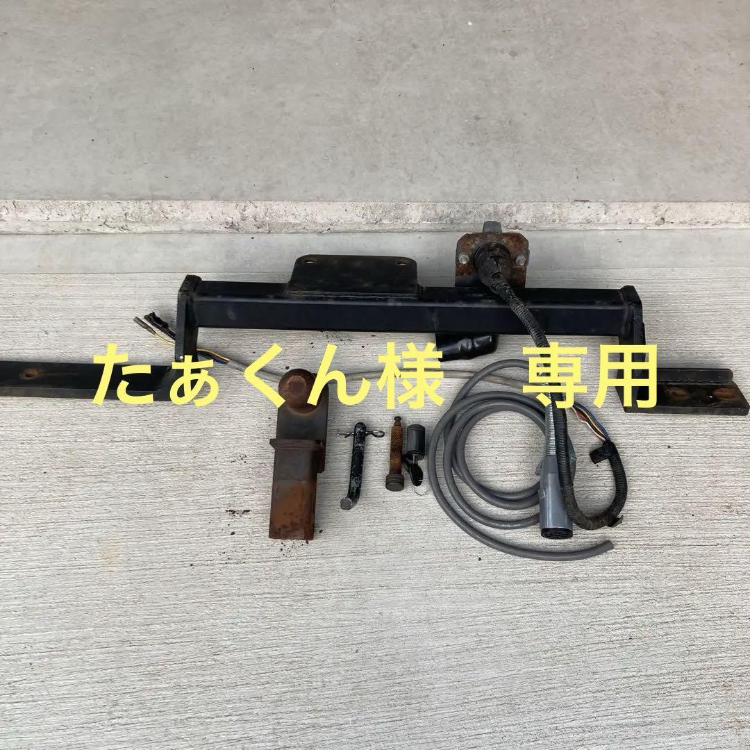 ジムニー　ja22 ヒッチメンバー＆h4 ヘッドライト