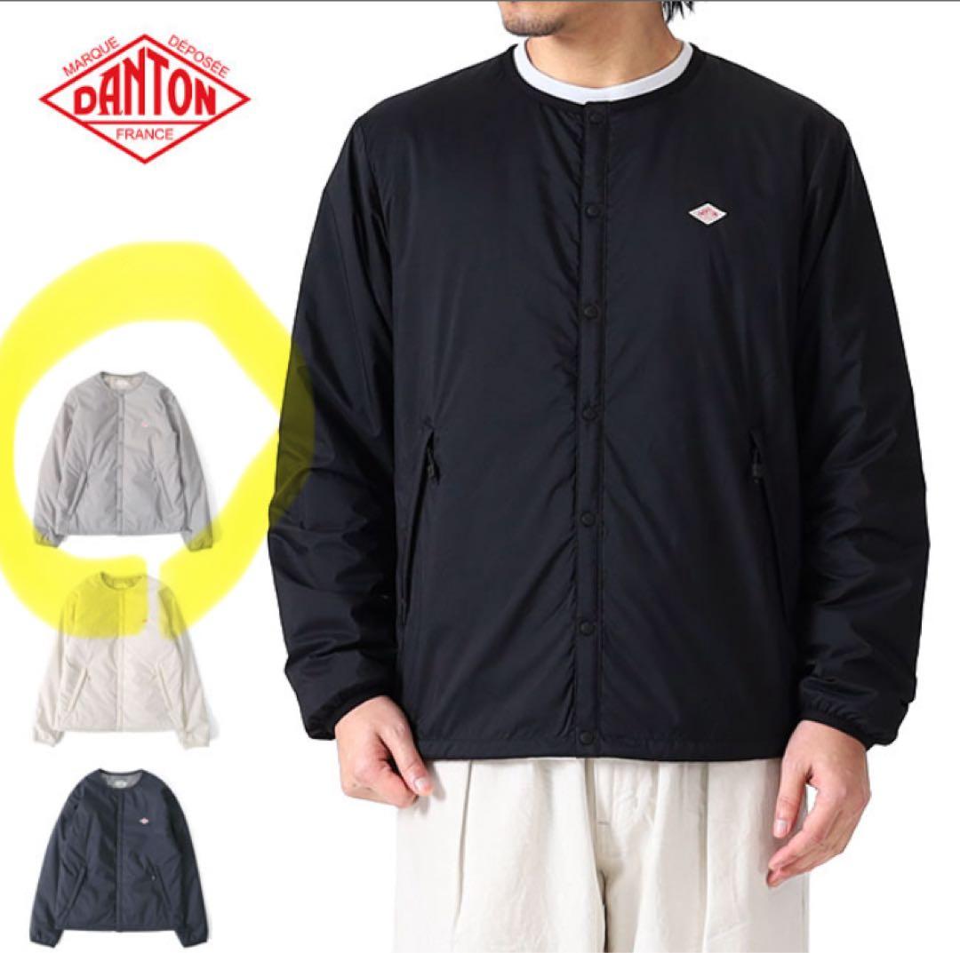 新品タグ付☆DANTON ダントン インサレーション カラーレス ジャケットXS 新品タグ付☆DANTON ダントン インサレーション カラーレス ジャケットXS