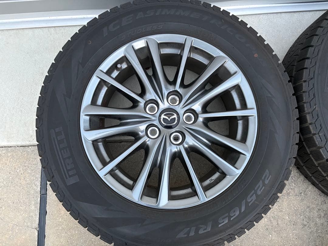 送料込 マツダ CX-5 純正ホイール 225/65R17 ピレリ スタッドレス 送料込 マツダ CX-5 純正ホイール 225/65R17 ピレリ スタッドレス