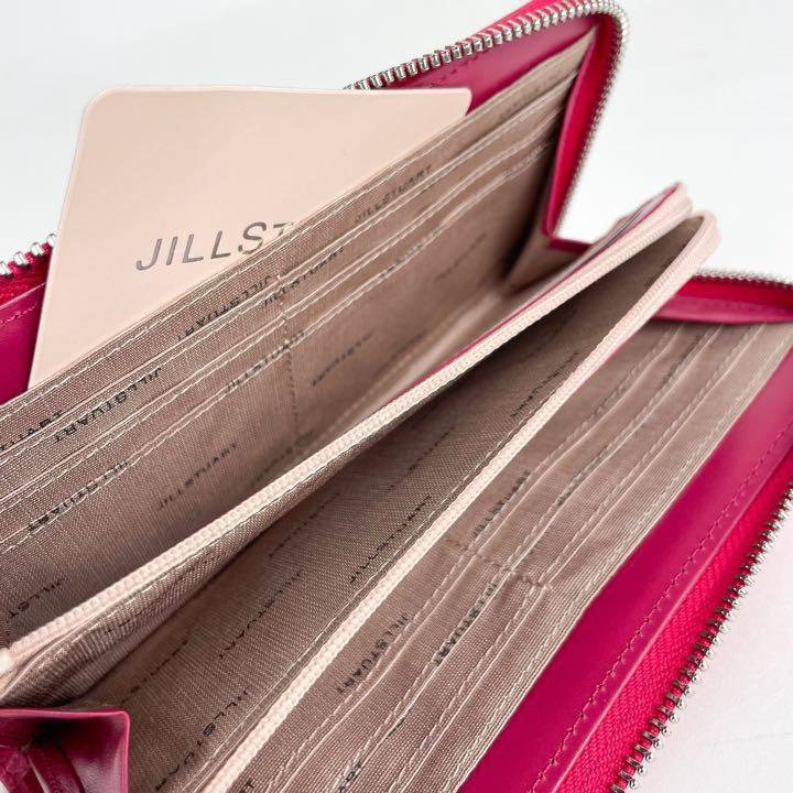 新品 ジルスチュアート 長財布 財布 レディース ピンク j2 Lジップ