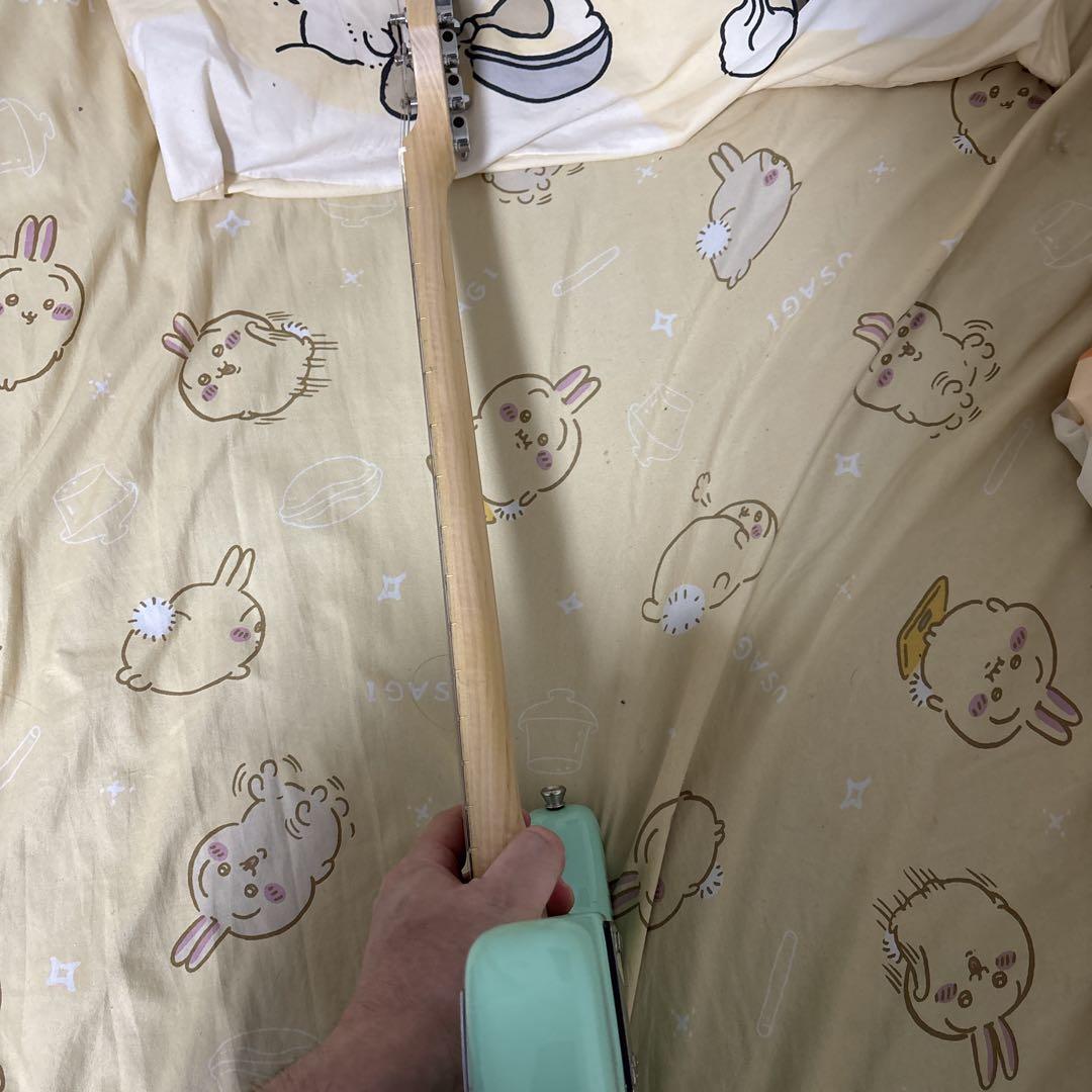 【送料込】プレイテック　ストラトキャスター　グリーン