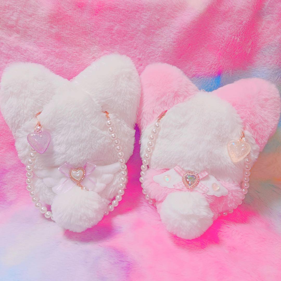 ぬい服　10cm ぴんく