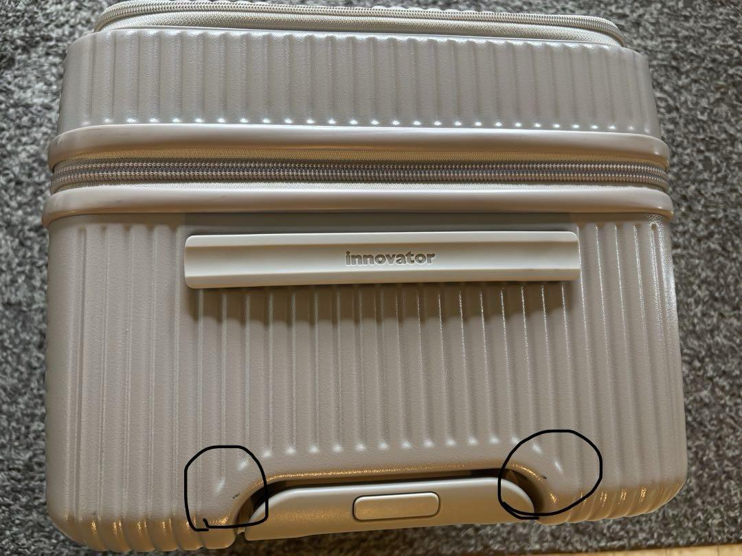innovator 75L キャリーケース カフェラテ　美品