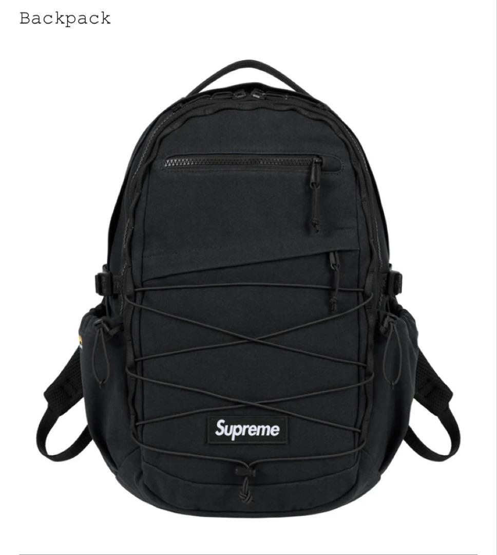 Supreme25ss backpack black 新品未開封