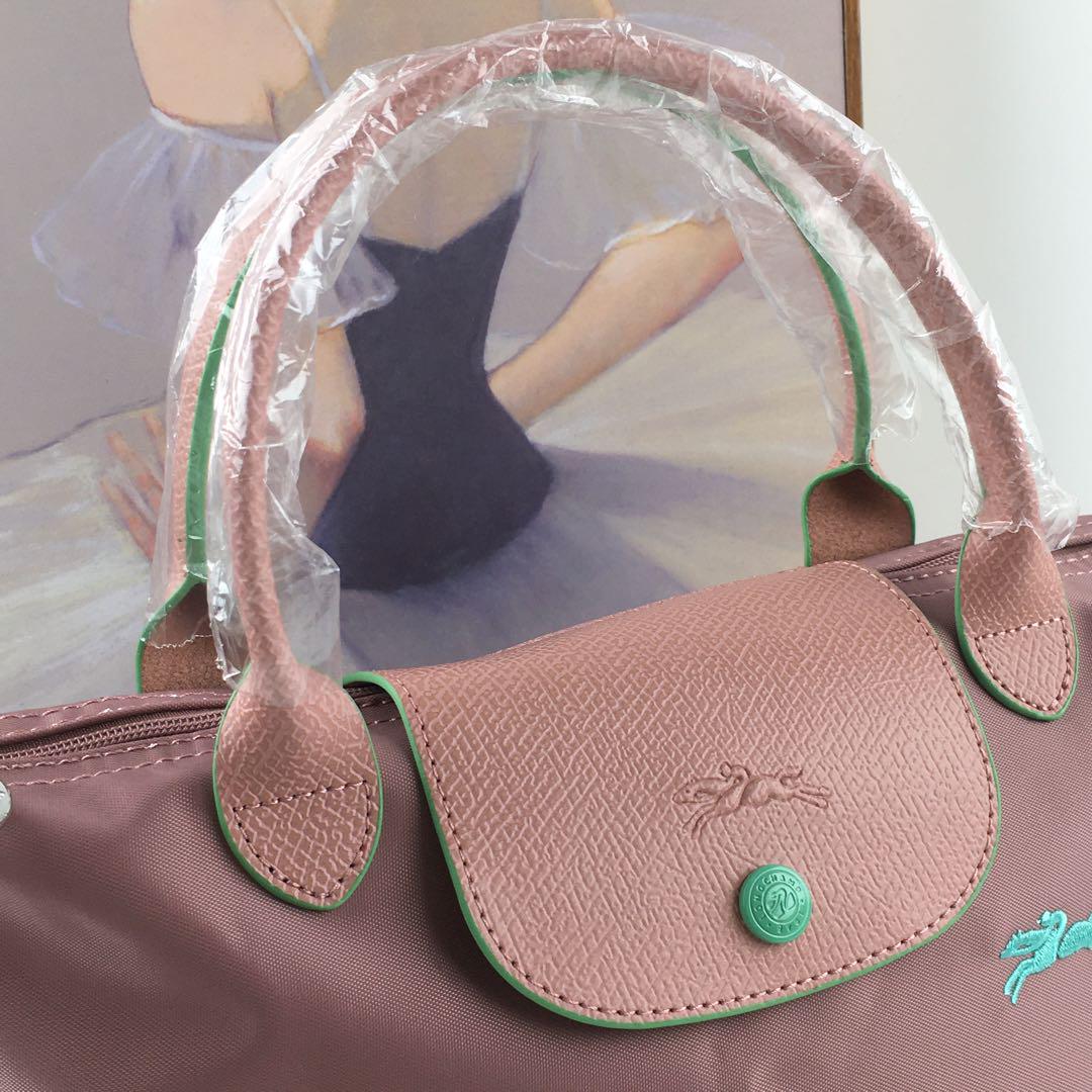 新品 ロンシャン クラブ ハンドバッグ 70周年 S 馬刺繍