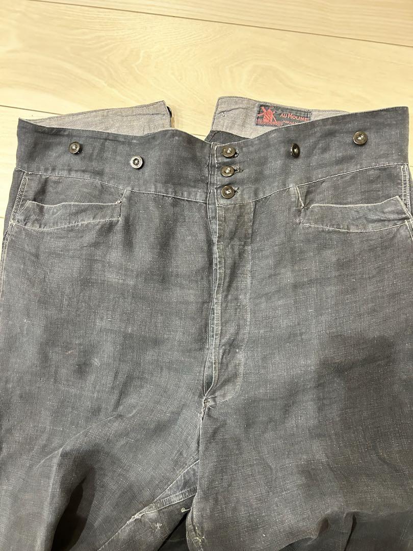 30〜40s フレンチ　マキニョンパンツ