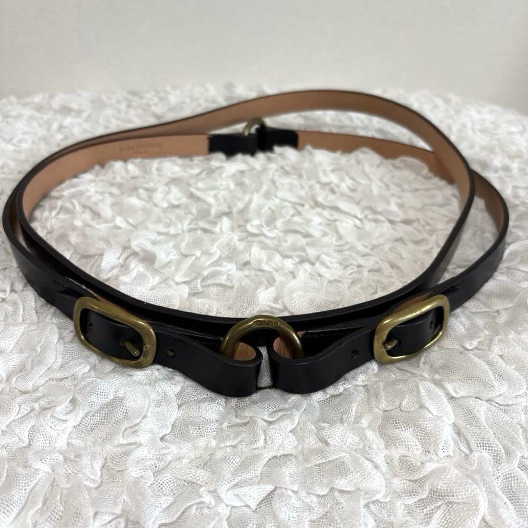J&M DAVIDSON レザー ベルト