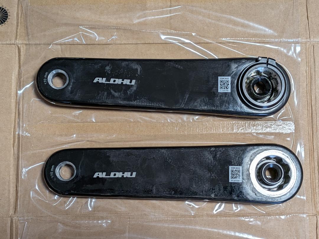 ROTOR ALDHU カーボンクランク 170mm